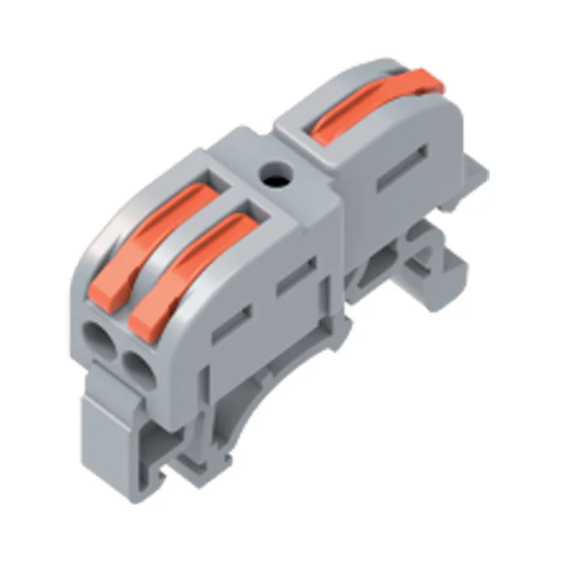 T Növü Tək-In Multi-Out Din Rail Birləşdirici Tel Sürətli Bağlayıcılar
